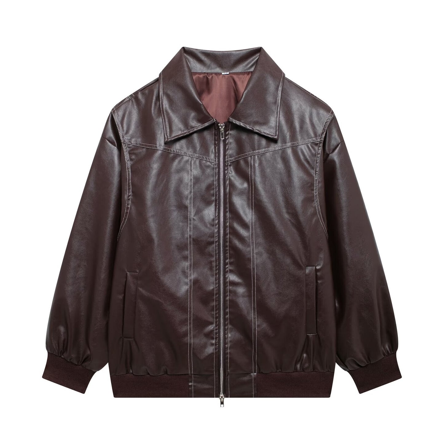 Clarisse | Oversize-Winterjacke aus Leder für Damen 3