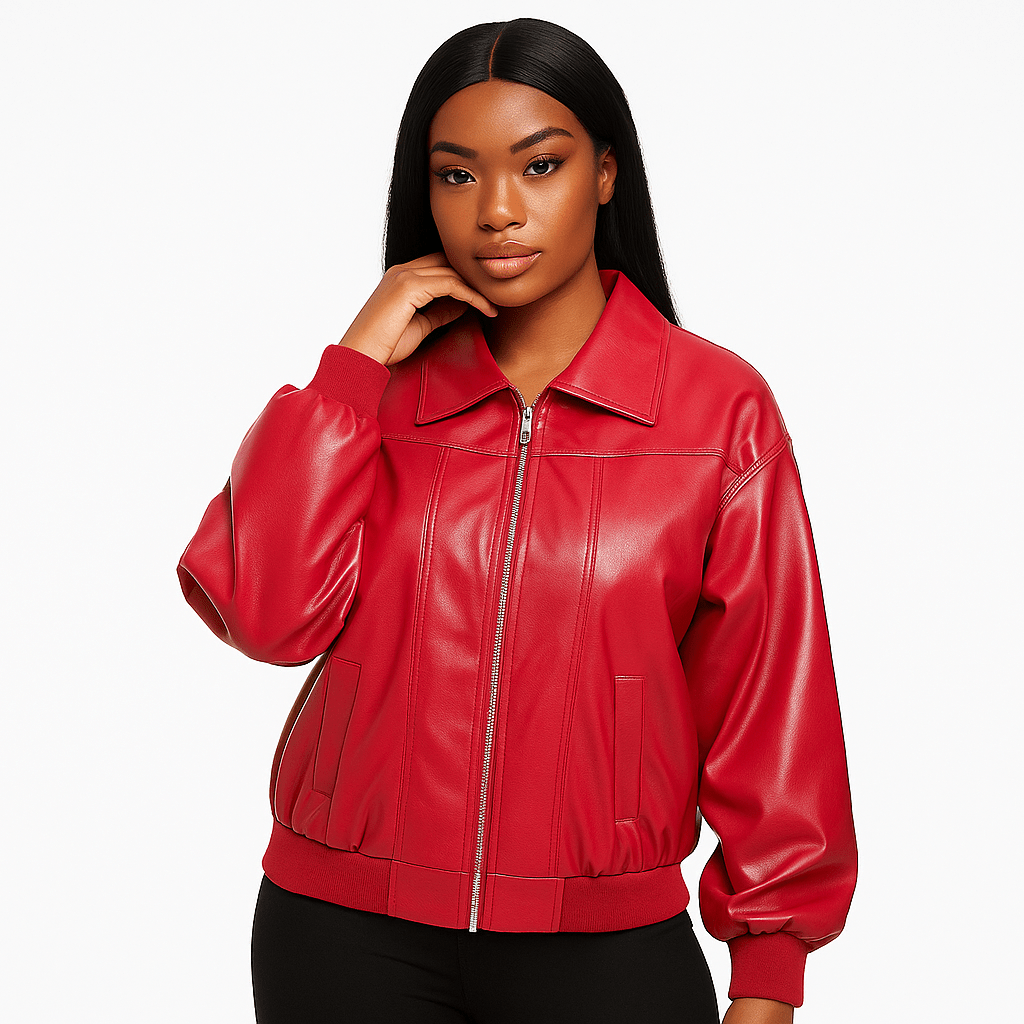 Clarisse | Oversize-Winterjacke aus Leder für Damen 4