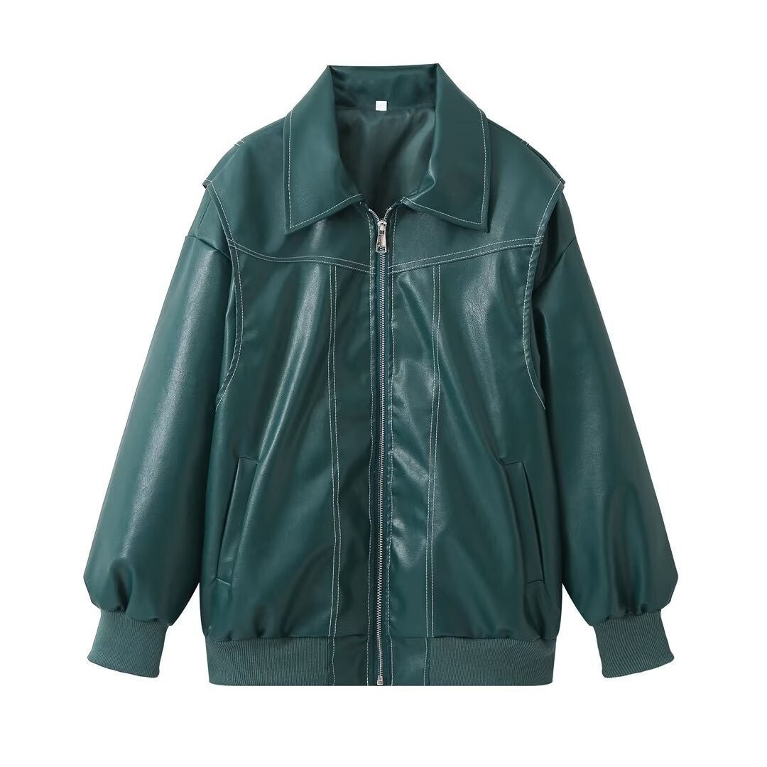 Clarisse | Oversize-Winterjacke aus Leder für Damen 7