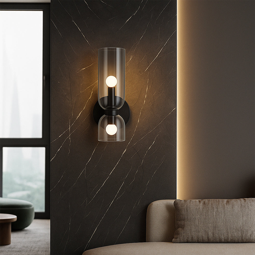 Clarva | Skulpturale Glas-Wandleuchte für zeitloses Wohnen 7