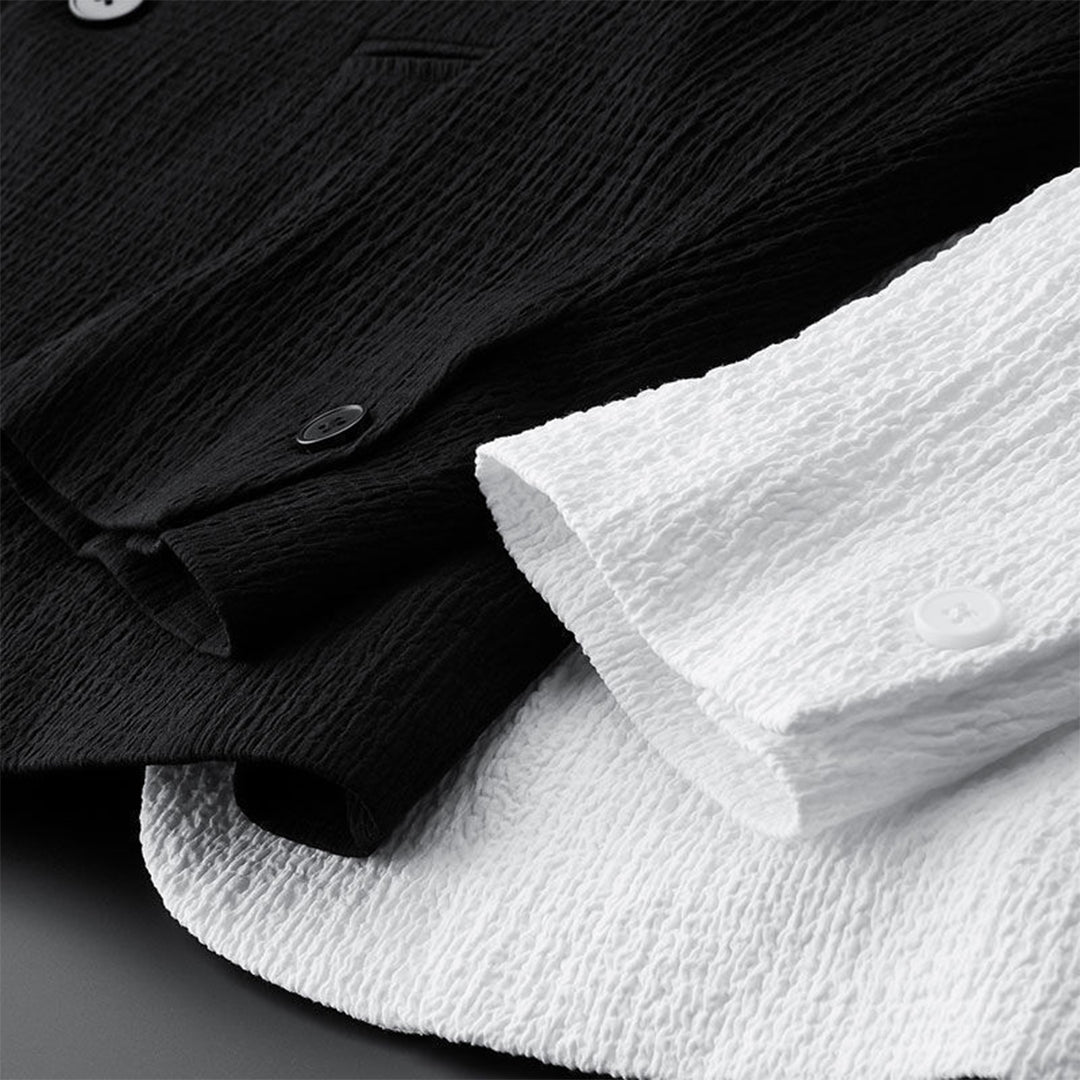 Herren Freizeitset Schwarz Größe M Polyester-4