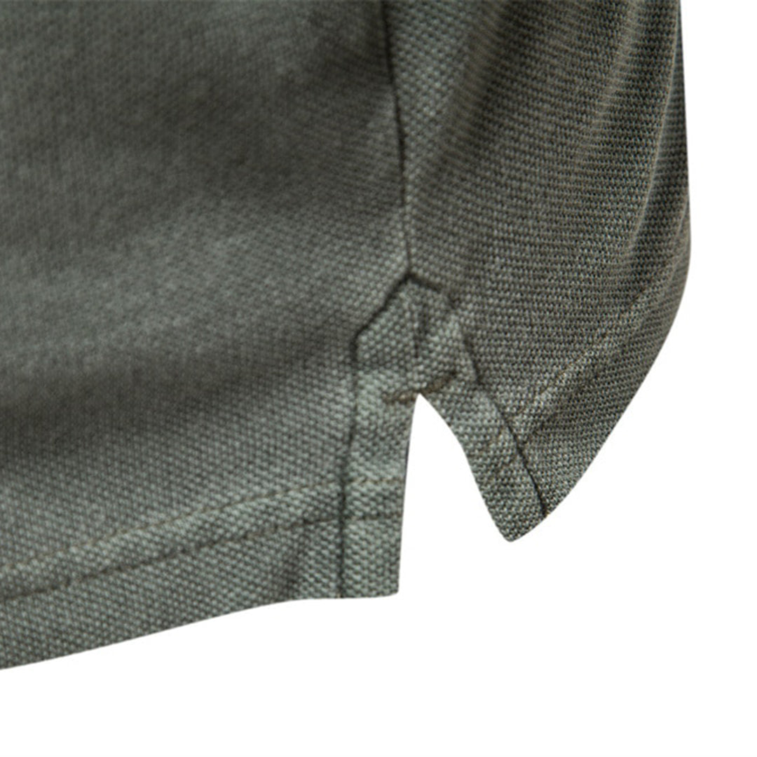 Herren Polo Shirt Klassisch Zeitlos Weich Baumwolle Atmungsaktiv-6