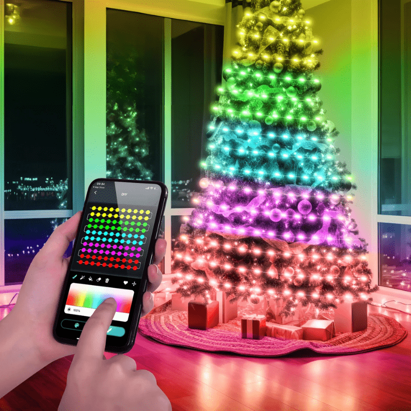 ColorShine – Magische RGBIC-Beleuchtung für Partys und Ambiente 0