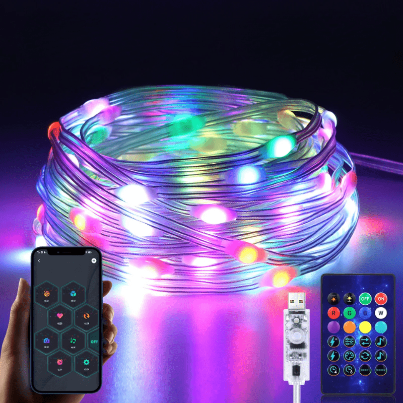 ColorShine – Magische RGBIC-Beleuchtung für Partys und Ambiente 5