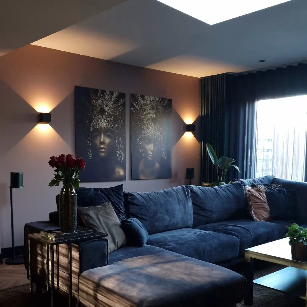 CubeGlow Wandlicht LED mit Bewegungssensor – Stilvolles Badezimmerlicht für Flure und Treppen, 5W, 4000K 2