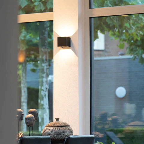 CubeGlow Wandlicht LED mit Bewegungssensor – Stilvolles Badezimmerlicht für Flure und Treppen, 5W, 4000K 4