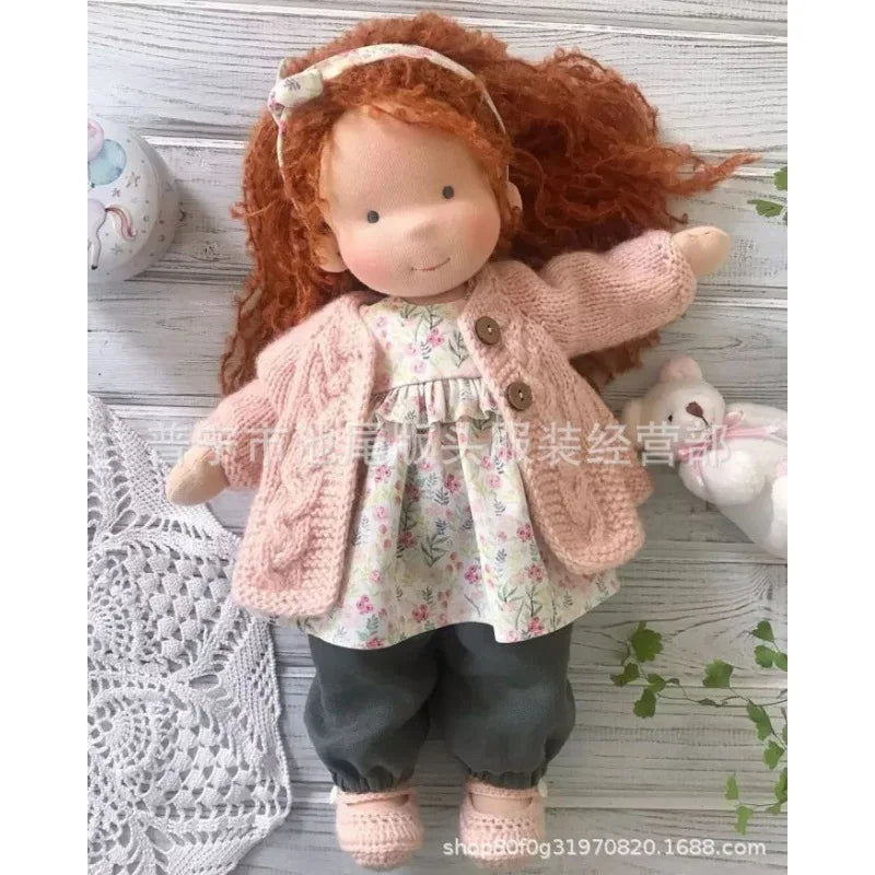 Cute Soft Plush Toys Waldorf Handmade Cute Cotton Stuffed Plush Doll Packaging Dolls Fabricchanging Box Best Children Birthda 19