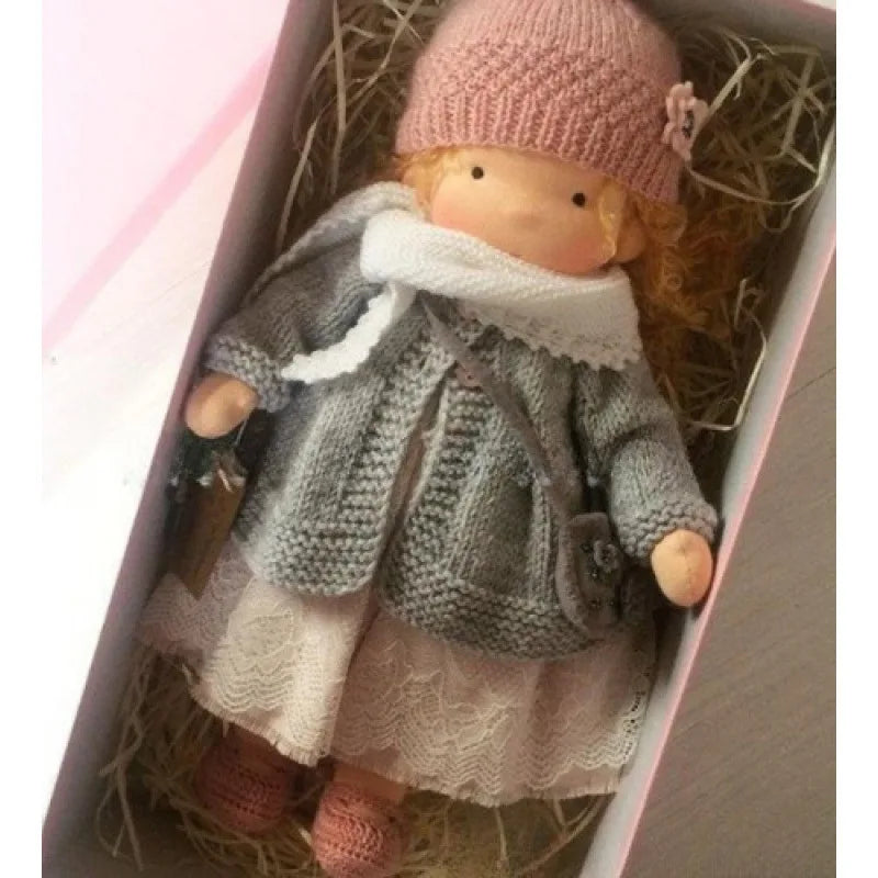 Cute Soft Plush Toys Waldorf Handmade Cute Cotton Stuffed Plush Doll Packaging Dolls Fabricchanging Box Best Children Birthda 6