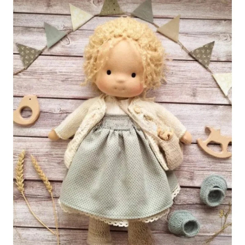 Cute Soft Plush Toys Waldorf Handmade Cute Cotton Stuffed Plush Doll Packaging Dolls Fabricchanging Box Best Children Birthda 9