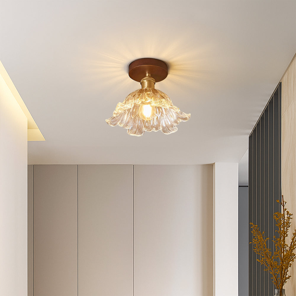 DahliaBloom | Blumenglas-Deckenleuchte für das perfekte Interieur 2