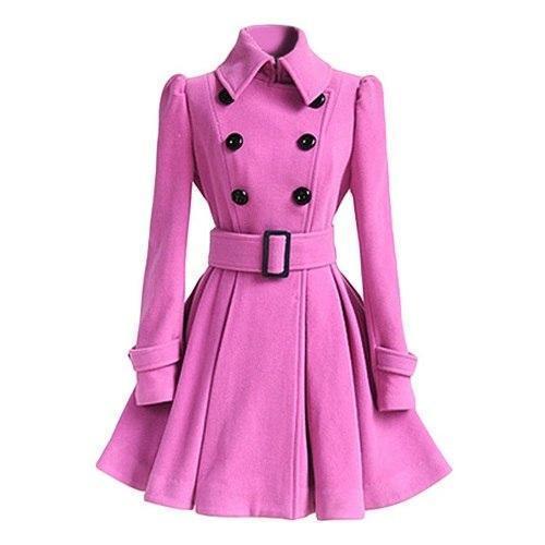 Damen Windbreaker Trenchcoat mit Flair 4