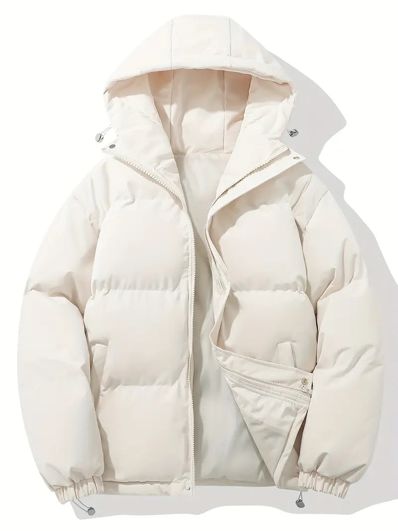 Damenjacke Kapuzenjacke Klassisches Design Warm Polyester 2