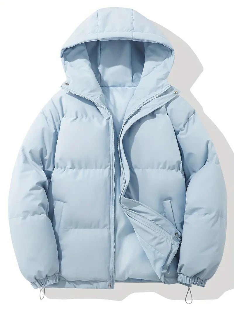 Damenjacke Kapuzenjacke Klassisches Design Warm Polyester 3