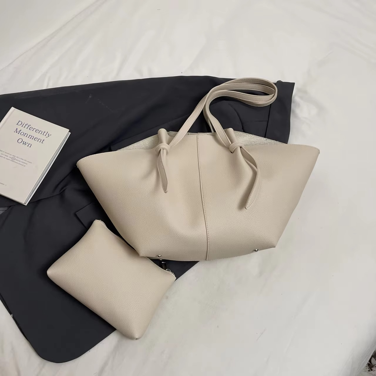 Designer-Mustertasche, geräumig, mit herausnehmbarem Innenfach 1