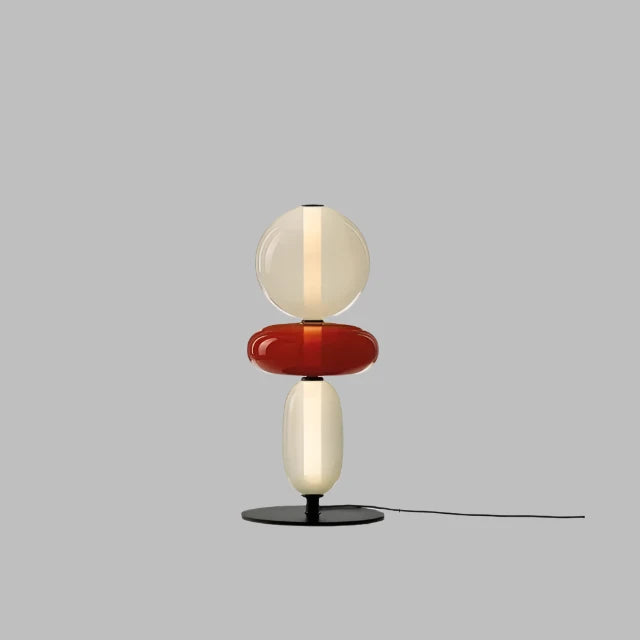 Designer Stehlampe mit Farbwechsel – LED Bogenlampe für Wohnzimmer, moderne Stehleuchte aus Eisen und Glas 8