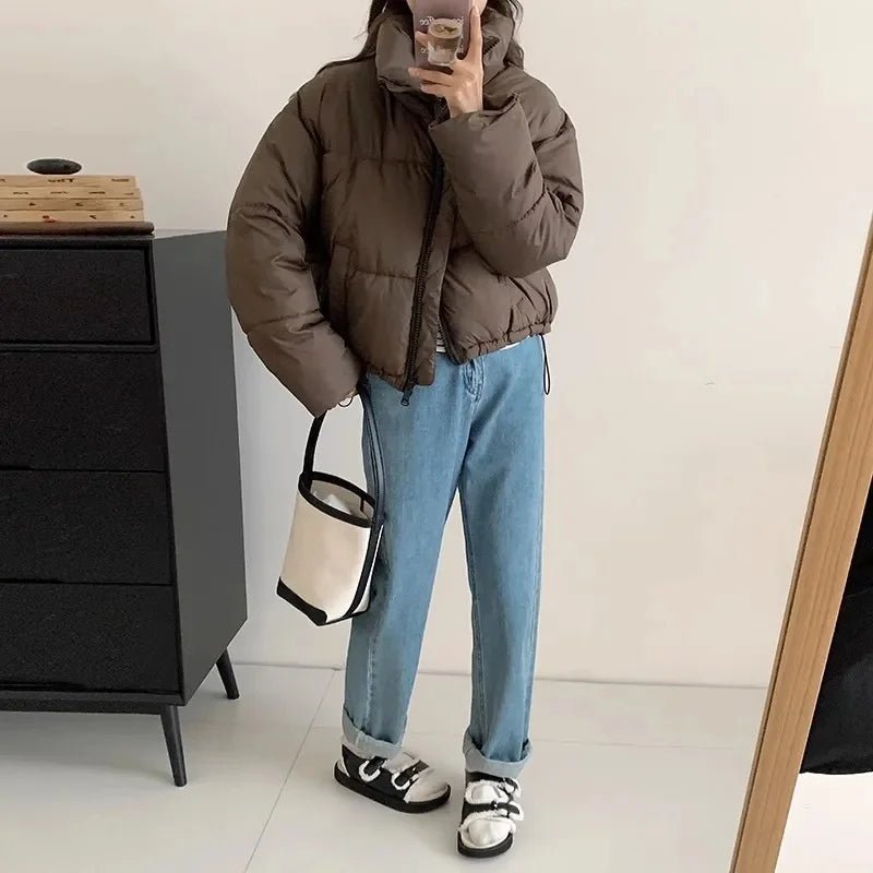 Devi | Warme Puffer-Winterjacke für Damen 4