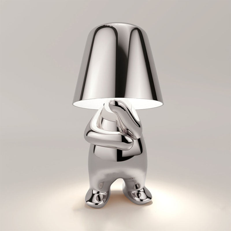Dimmbar LED-Tischleuchte im Modernen Design – Energieeffiziente Tischlampe für Wohnzimmer und Büro 11