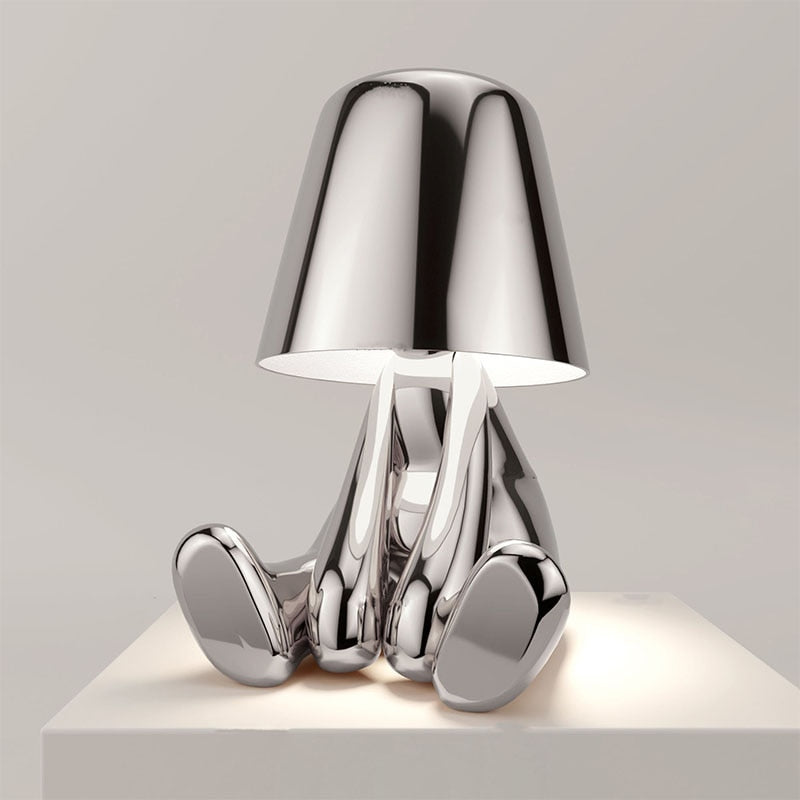 Dimmbar LED-Tischleuchte im Modernen Design – Energieeffiziente Tischlampe für Wohnzimmer und Büro 13