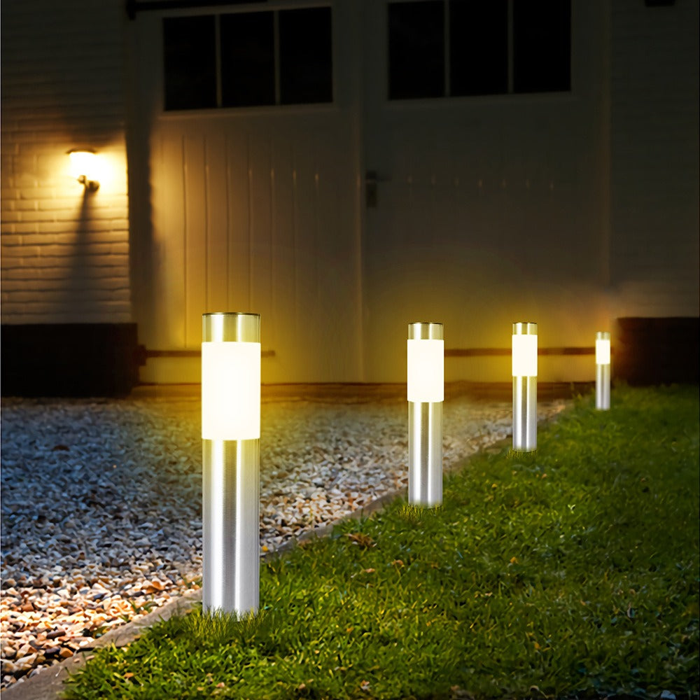 EcoStrahl | Iluminación solar para caminos resistente a la intemperie con activación automática