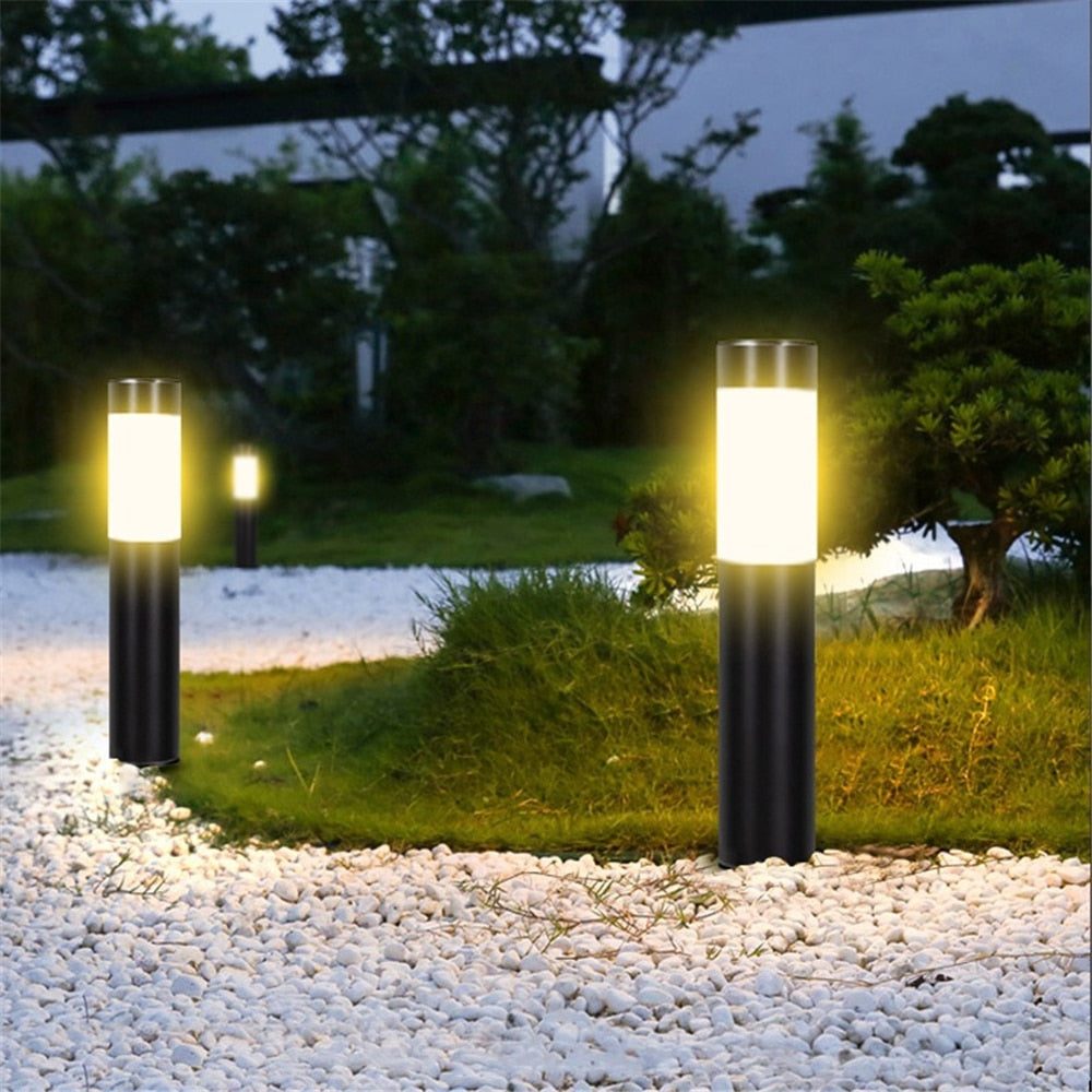 EcoStrahl | Iluminación solar para caminos resistente a la intemperie con activación automática