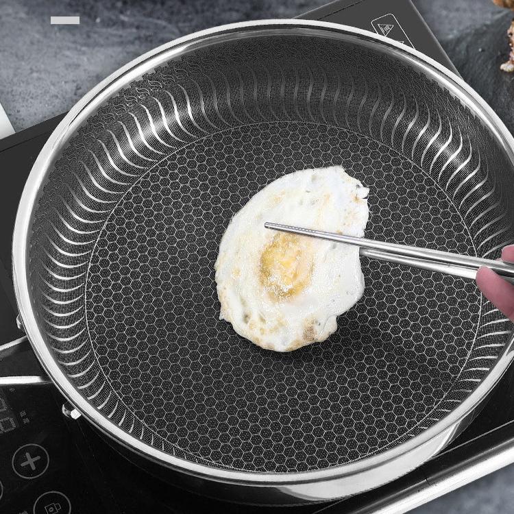 Edelstahl Bratpfanne mit Ergonomischem Griff – Energieeffiziente und Vielseitige Kochpfanne für Alle Herdarten 7