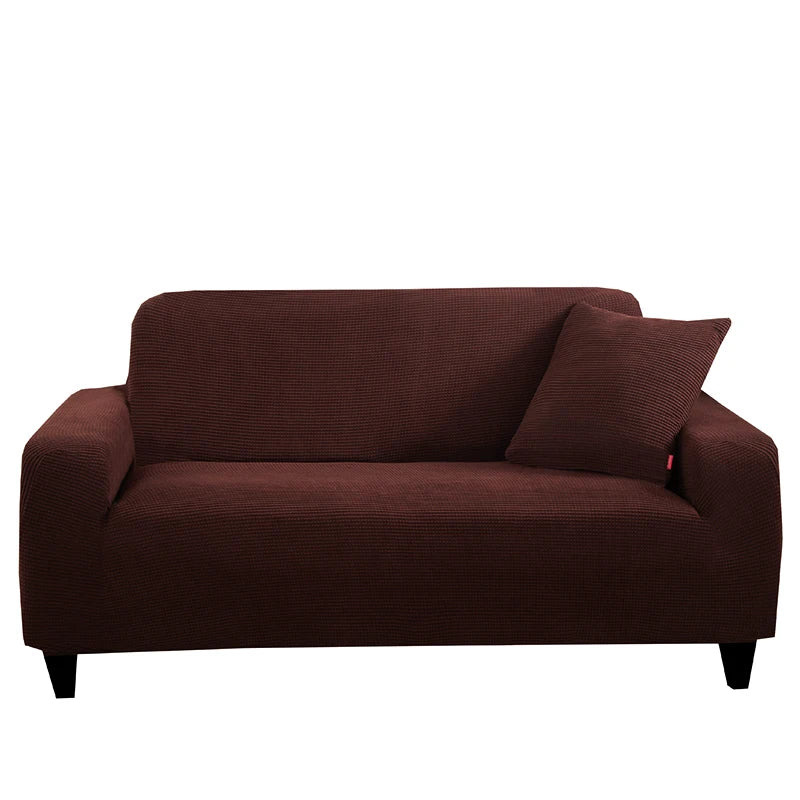 Elastischer Sofabezug aus Jacquard – Wasserabweisend, Rutschfest, Maschinenwaschbar für 1- bis 4-Sitzer Couch 0