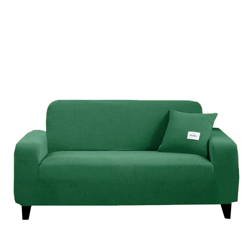 Elastischer Sofabezug aus Jacquard – Wasserabweisend, Rutschfest, Maschinenwaschbar für 1- bis 4-Sitzer Couch 12