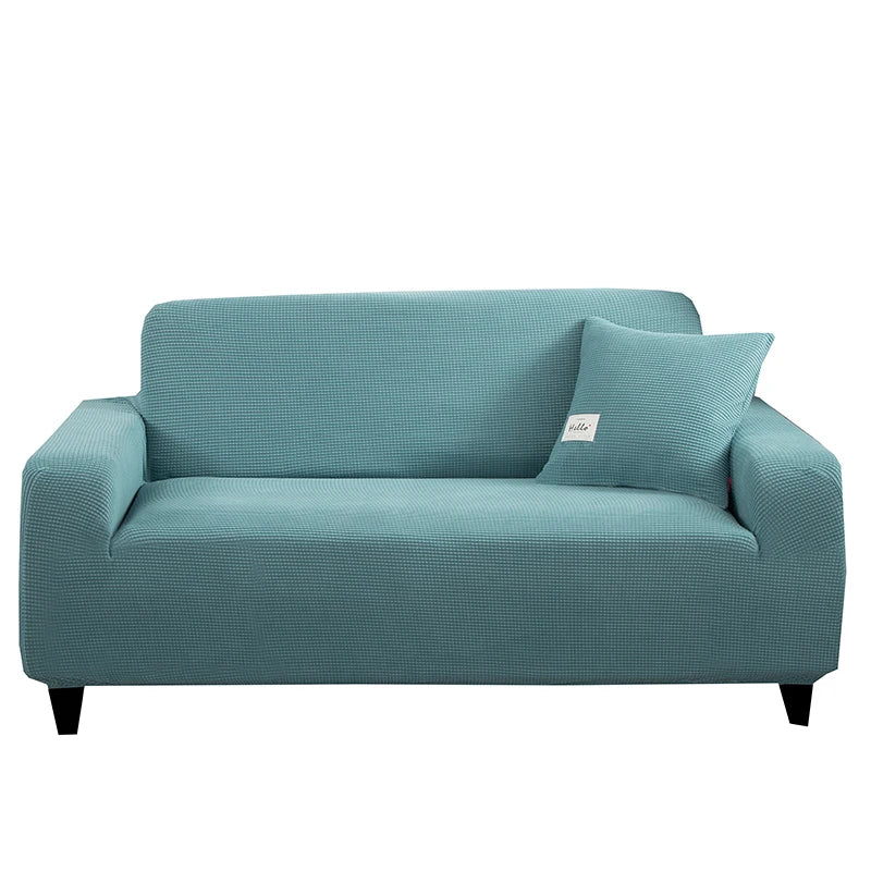 Elastischer Sofabezug aus Jacquard – Wasserabweisend, Rutschfest, Maschinenwaschbar für 1- bis 4-Sitzer Couch 16