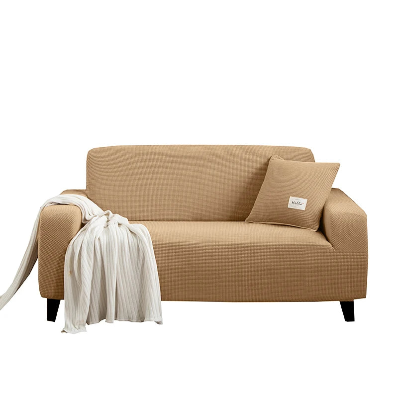 Elastischer Sofabezug aus Jacquard – Wasserabweisend, Rutschfest, Maschinenwaschbar für 1- bis 4-Sitzer Couch 22