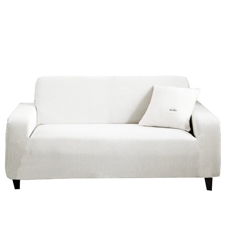 Elastischer Sofabezug aus Jacquard – Wasserabweisend, Rutschfest, Maschinenwaschbar für 1- bis 4-Sitzer Couch 9