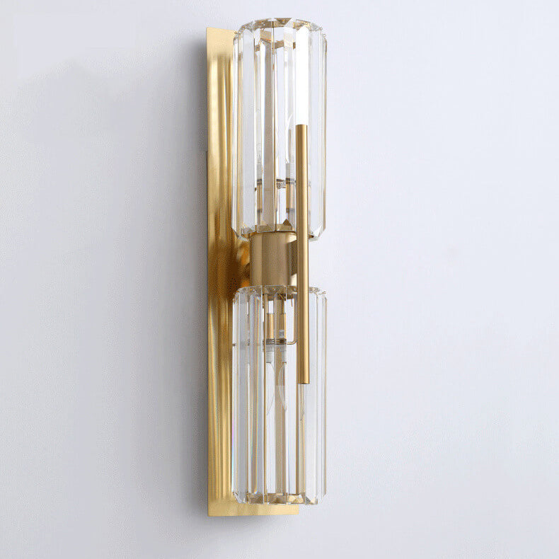 Elegante Kristall Wandleuchte Innen – Modernes Design für Luxuriöse Akzente, LED Beleuchtung, 43x10 cm 5
