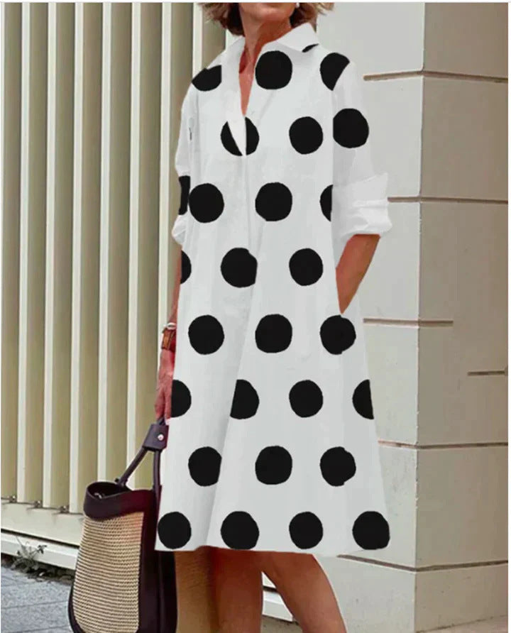 Elegantes, lässiges, bedrucktes Damenkleid – schmeichelhafter Sommerstil für jeden Anlass 12