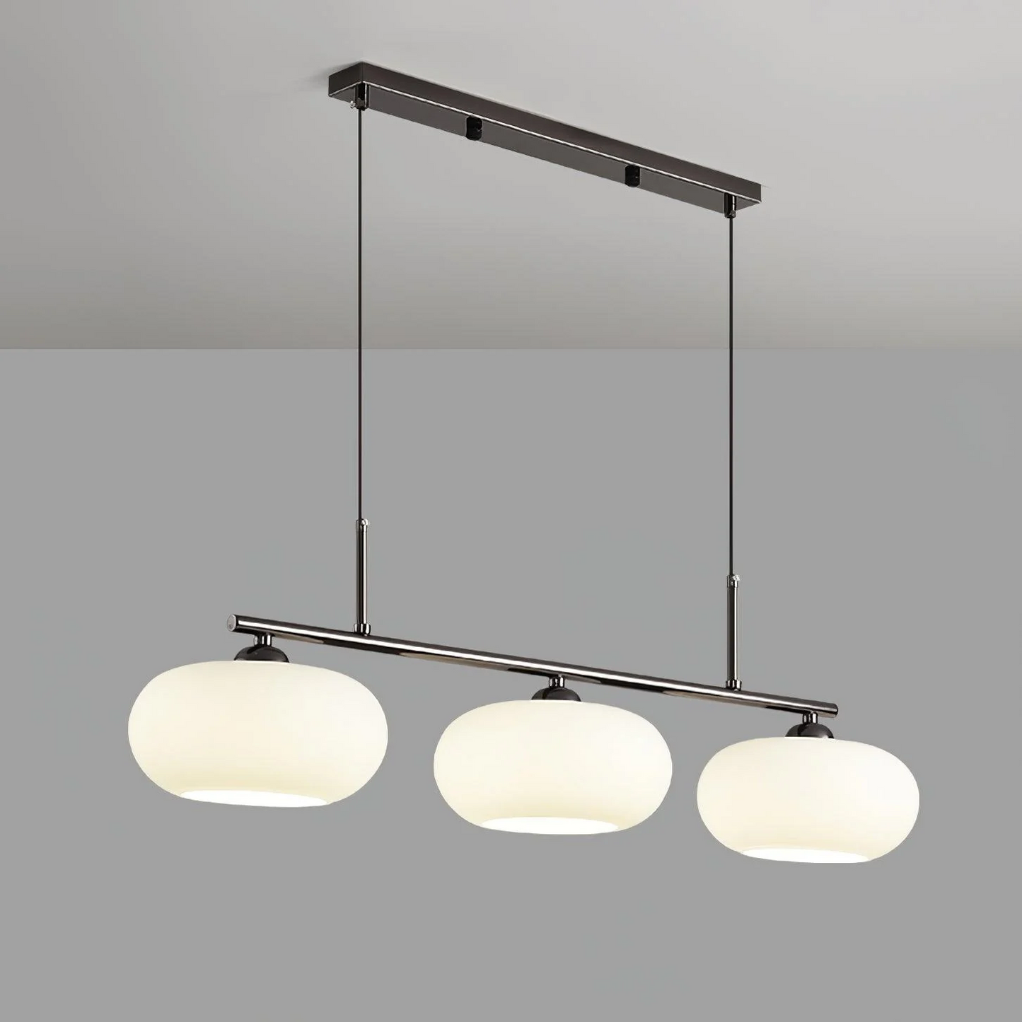 Elyra | Moderne Bauhaus-Hängeleuchte mit 3 Leuchten 0