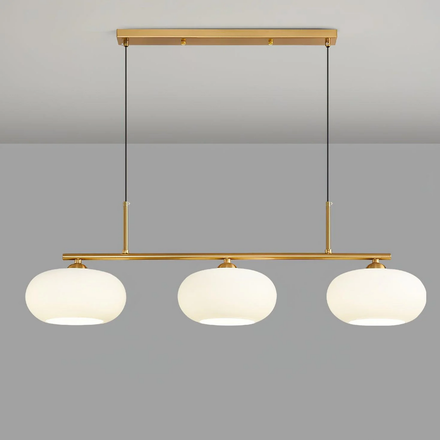 Elyra | Moderne Bauhaus-Hängeleuchte mit 3 Leuchten 9