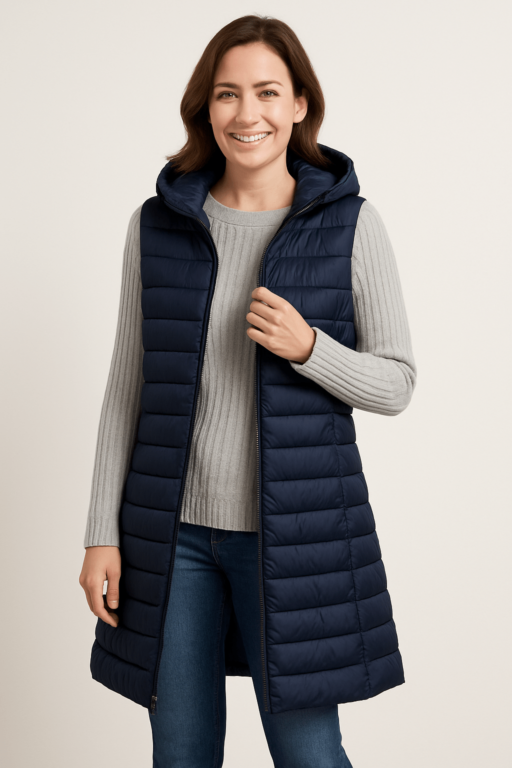 Emalie | Gesteppte Winterjacke mit Kapuze für Damen 2