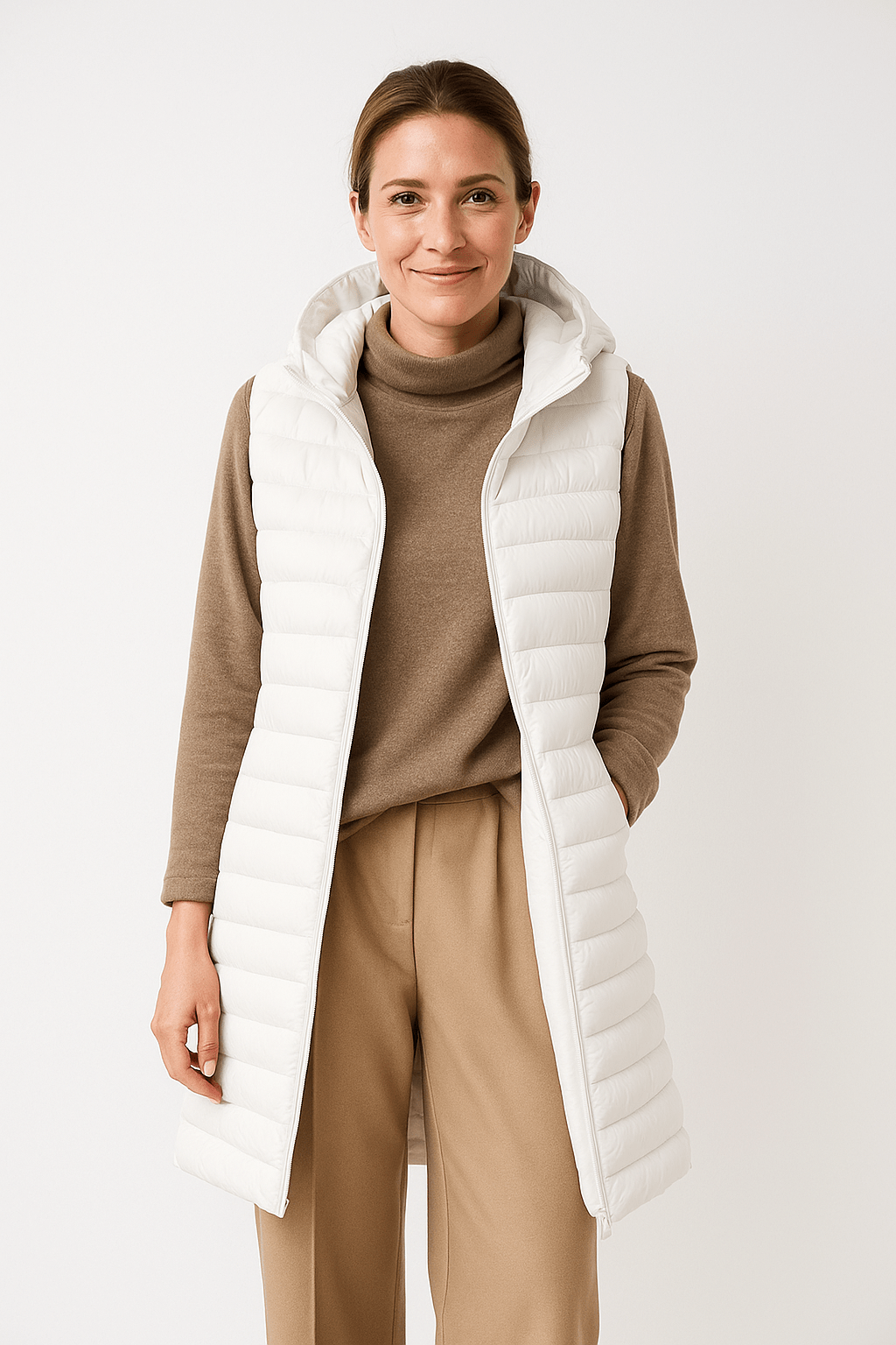 Emalie | Gesteppte Winterjacke mit Kapuze für Damen 4