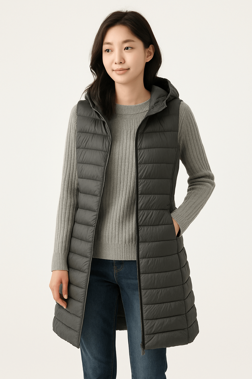 Emalie | Gesteppte Winterjacke mit Kapuze für Damen 6