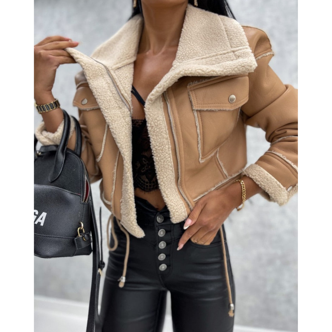 Emerson | Trendige, warme, kurze Pufferjacke für Damen für Winterkomfort 2
