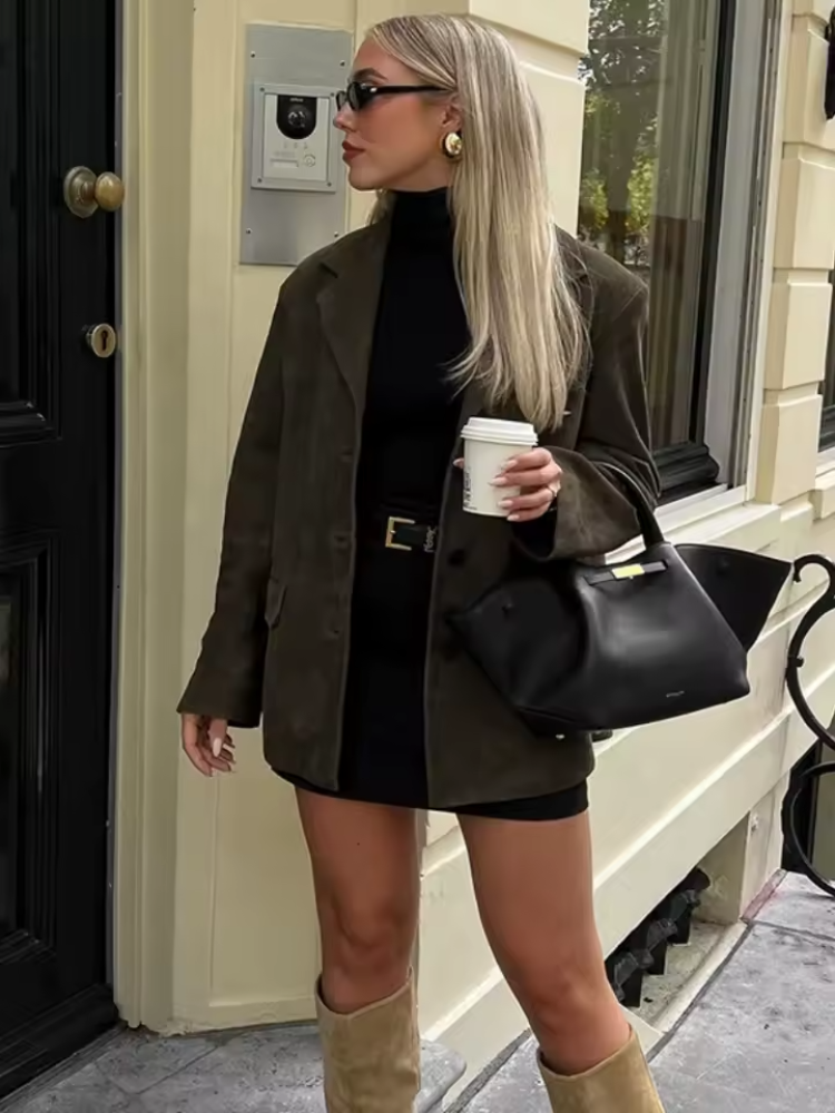 Emma | Stilvoller Oversized Winter Mantel für Damen 6