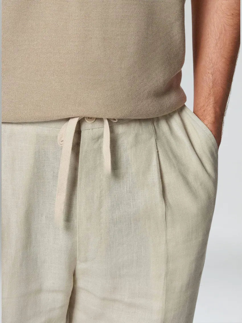 Ethan | Elegante Bequeme Leinenhose Herren 4
