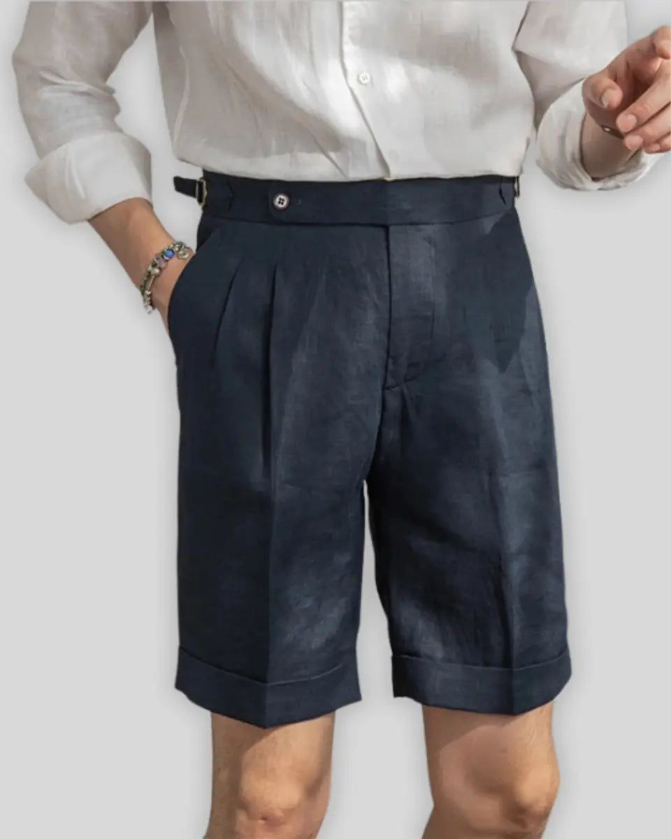 Ethan | Elegante Kurze Hose Für Herren, Atmungsaktiv Und Vielseitig 3