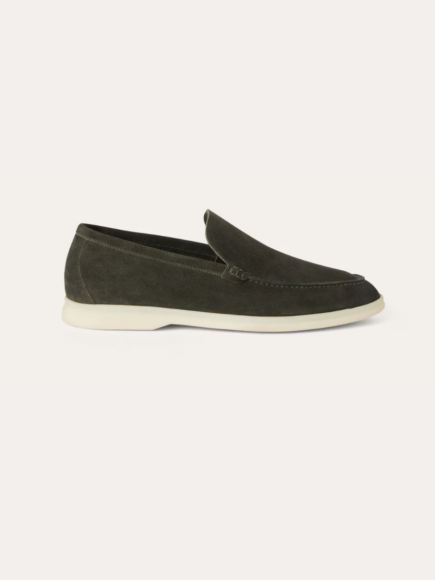 Ethan | Elegante Schwarze Wildleder Loafers Für Herren 3