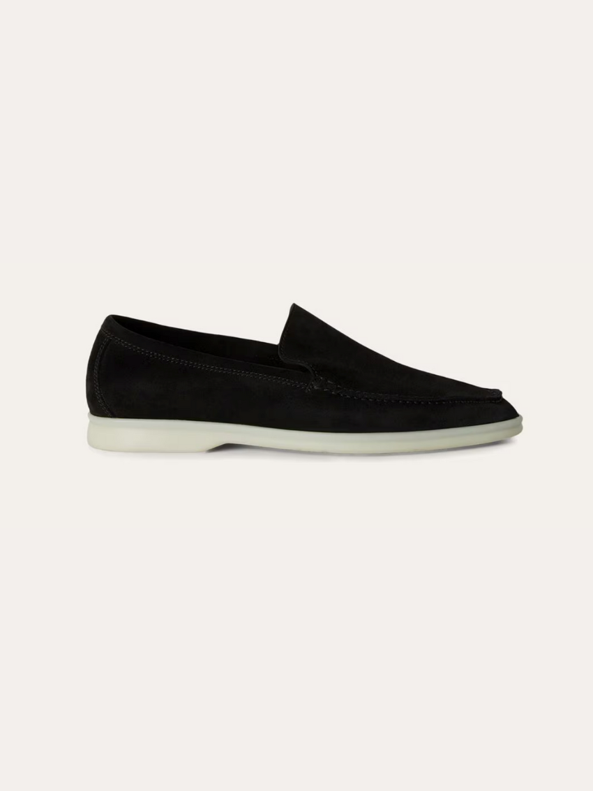 Ethan | Elegante Wildleder Loafers Herren Schwarz 3