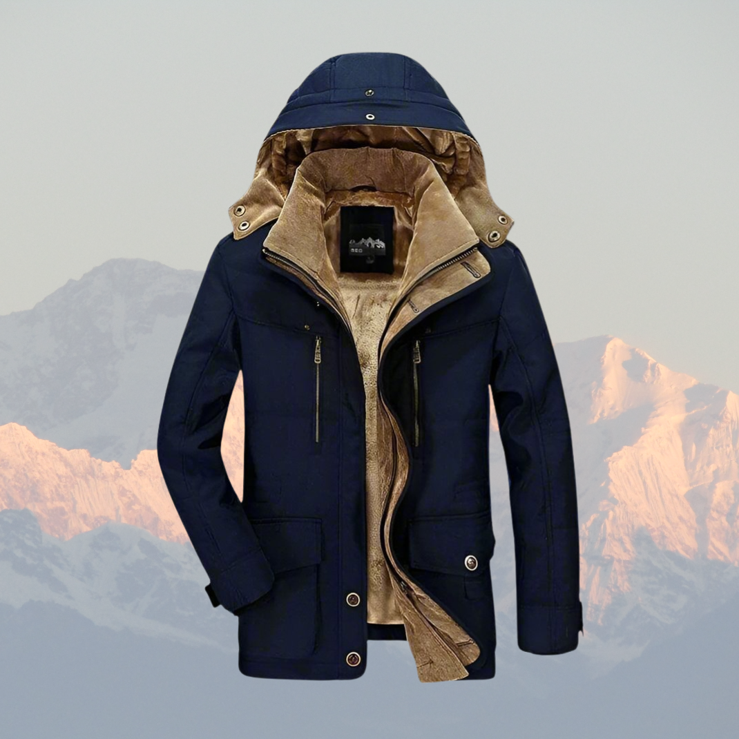 Ethan | Robuster Wasserresistenter Winterparka 0