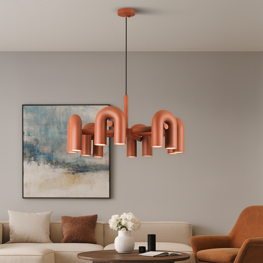 Evania | Moderner Kronleuchter im Bauhaus-Stil 3