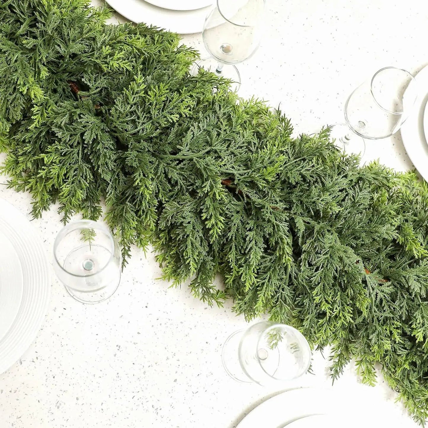 EvergreenCharm – Stimmungsvolle Weihnachtsgirlande aus Zypressenblättern 1