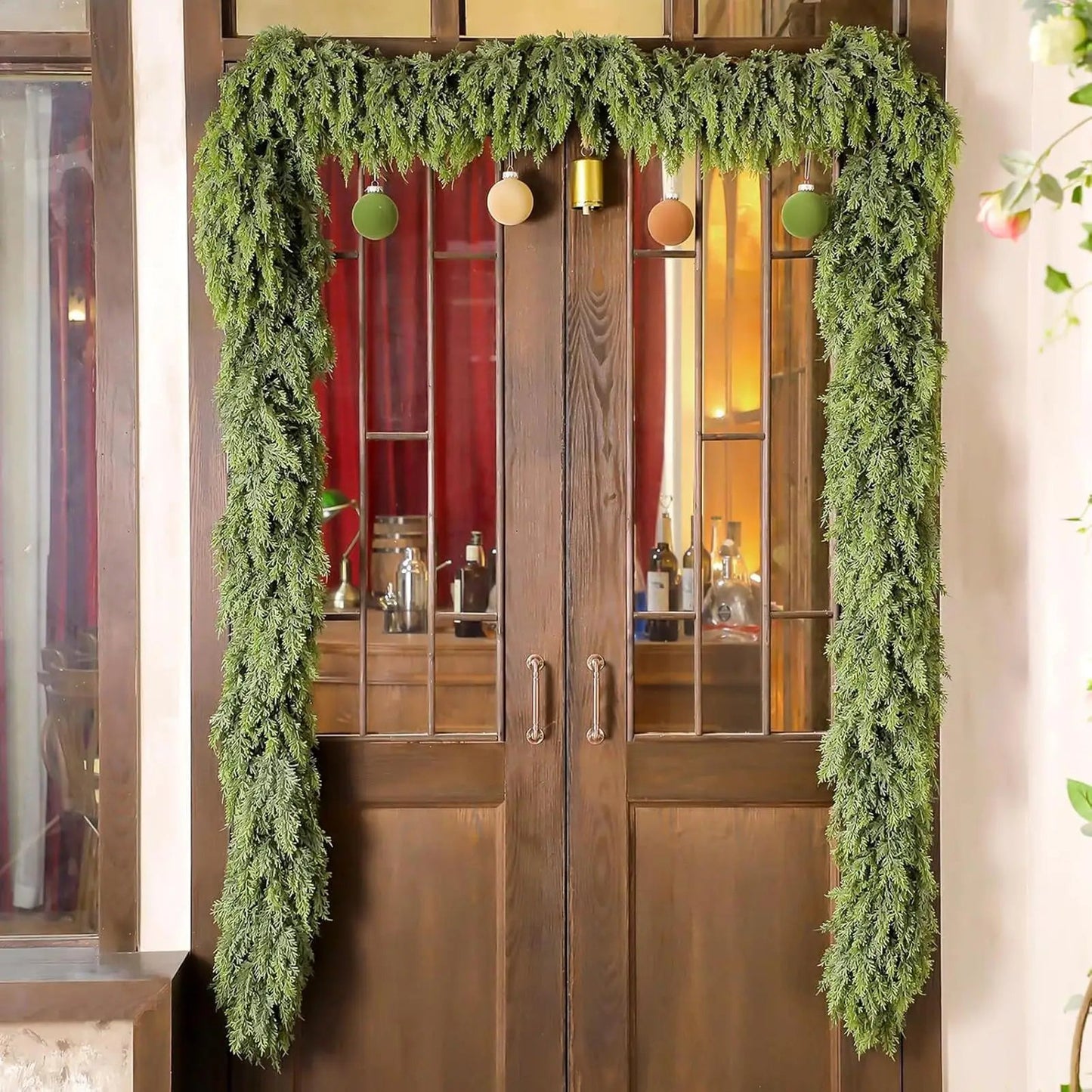 EvergreenCharm – Stimmungsvolle Weihnachtsgirlande aus Zypressenblättern 3