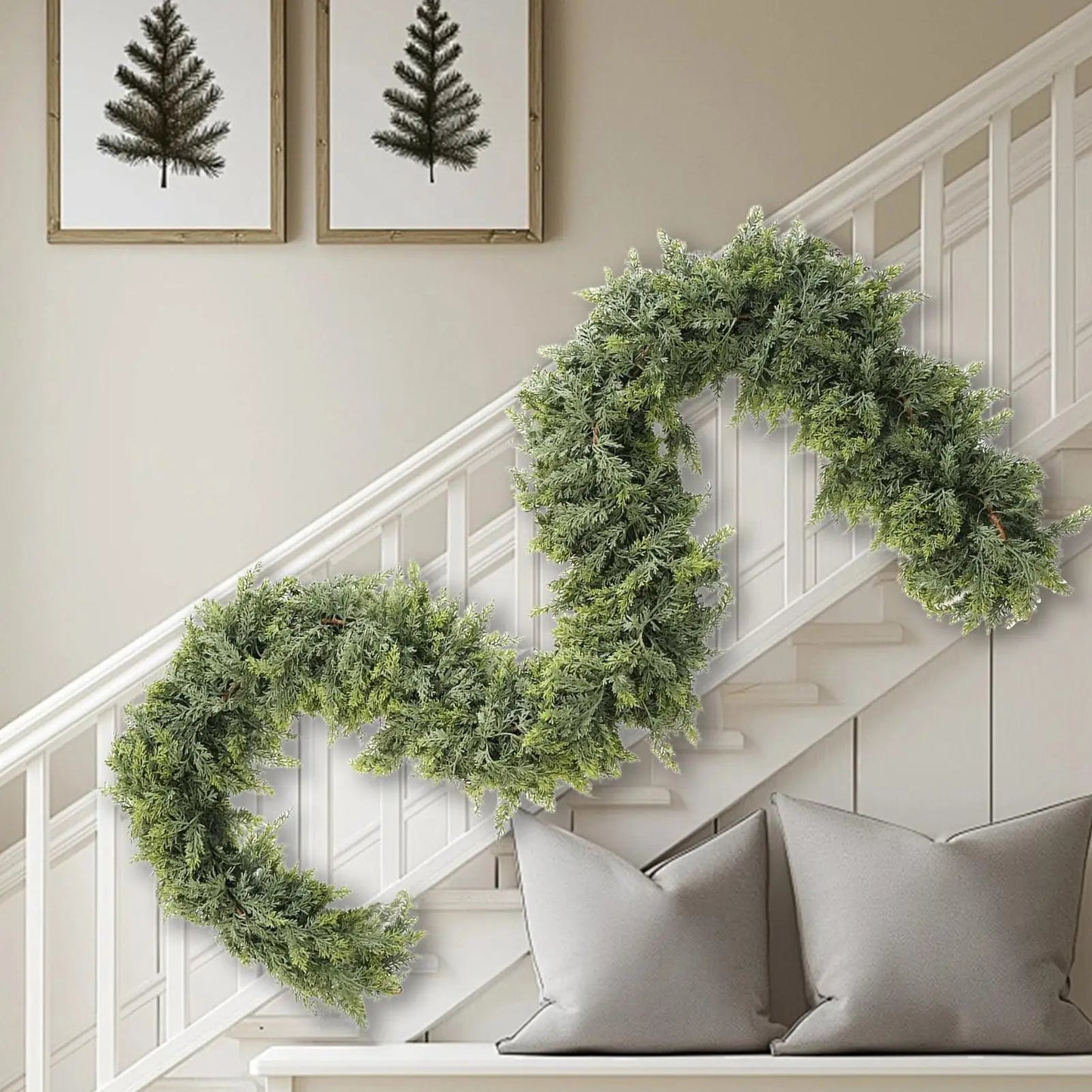 EvergreenCharm – Stimmungsvolle Weihnachtsgirlande aus Zypressenblättern 4
