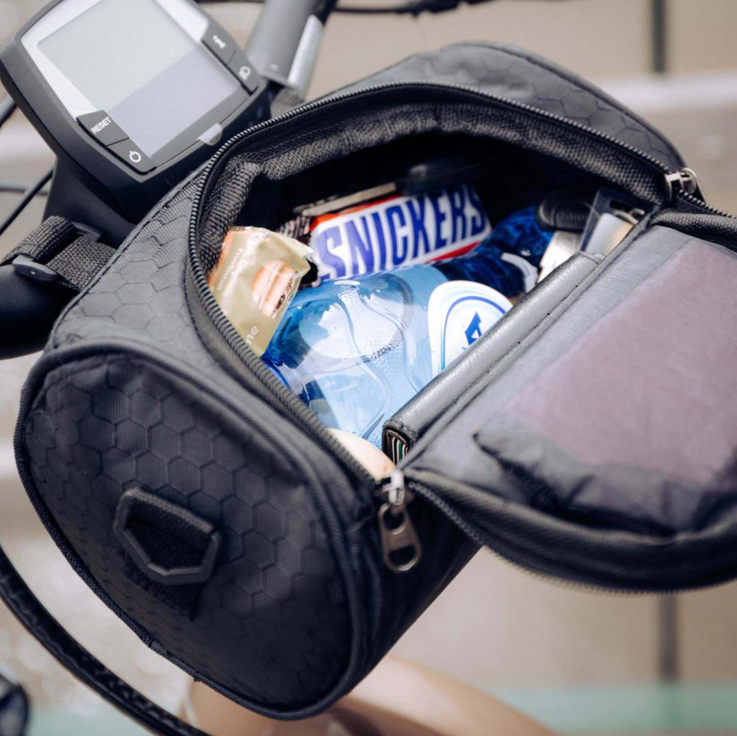 Fahrradtasche Gepäckträger Wasserfest Multifunktional Nylon mit Touchscreen 1