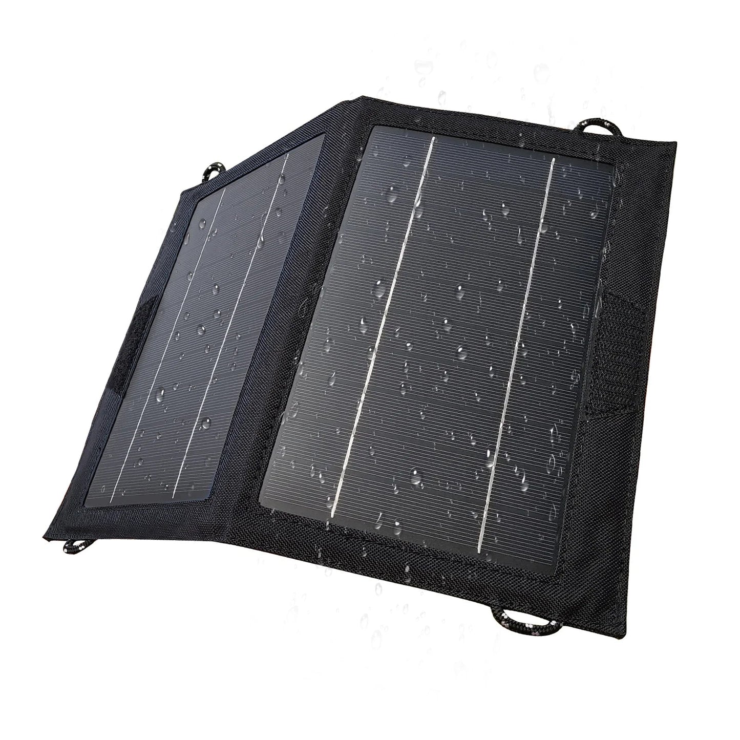 Faltbares 10W Solarpanel für Camping – Ultraleichtes USB-Ladegerät für Outdoor-Aktivitäten, Ideal für Smartphones und Tablets 2